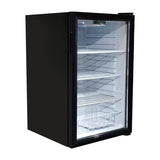 Kolner 130L Mini Bar Fridge Wine Drinks Glass Door Beverage Cooler Refrigerator