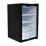 Kolner 130L Mini Bar Fridge Wine Drinks Glass Door Beverage Cooler Refrigerator