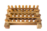 Wooden fence- set of 4 - Side View