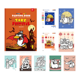 Flower Monaco Colouring Book Outdoor Activity - 45-Degree Angle