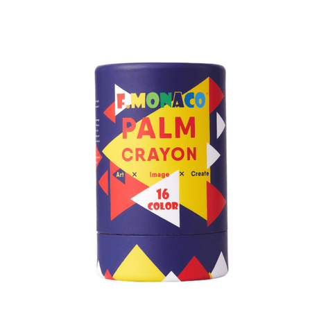 Flower Monaco Palmy Crayons 16 Colours-2006733317193469952