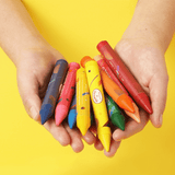 Flower Monaco Palmy Crayons 16 Colours - Front View