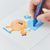 Flower Monaco Palmy Crayons 16 Colours-2006733317193469957