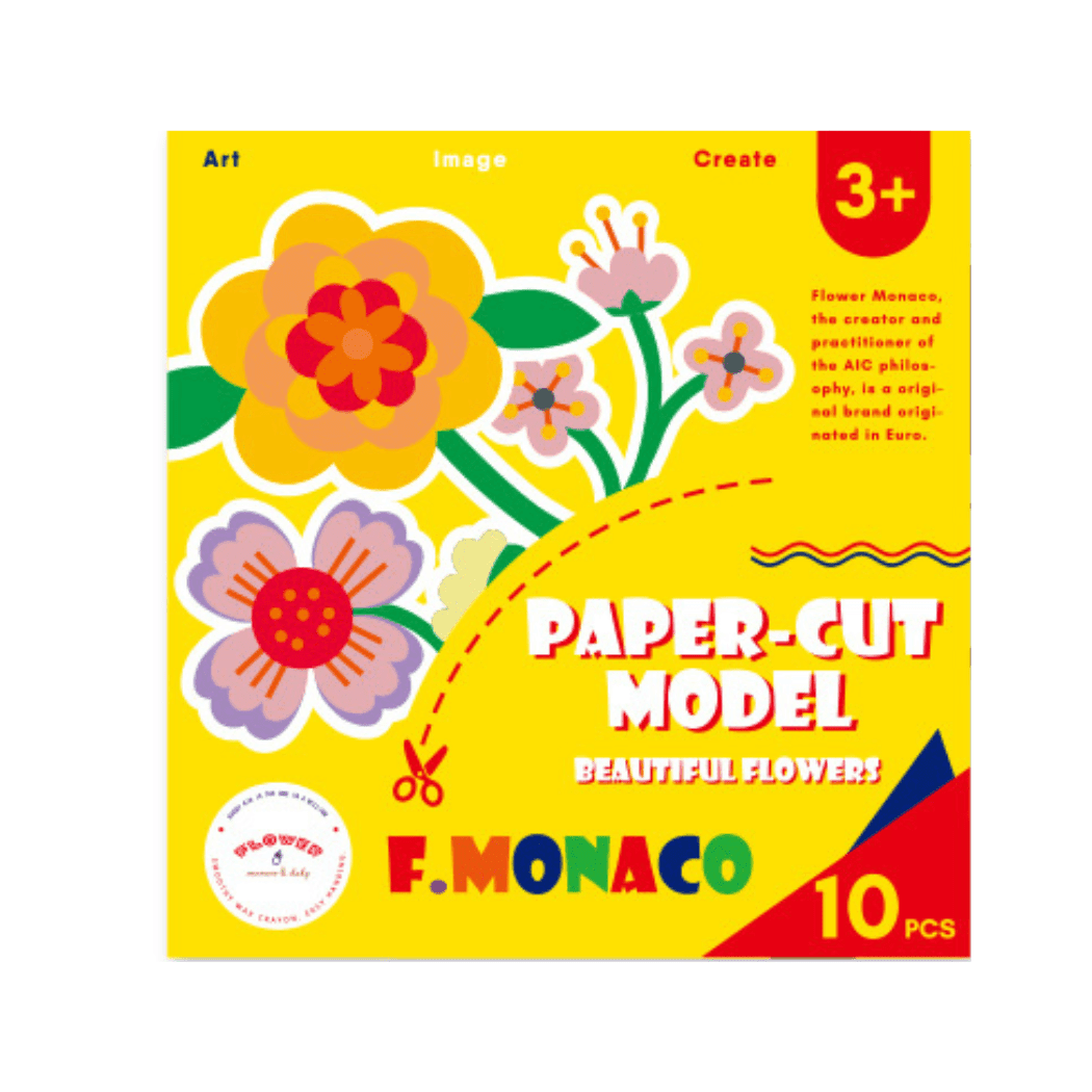 Flower Monaco Paper Cut Model-2006733432054484992
