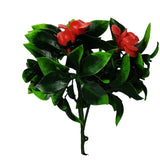Elegant Red Rose Vertical Garden / Green Wall UV Resistant 100cm x 100cm - Front View