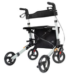 Orthonica Folding Rollator Walker - Top-Down View