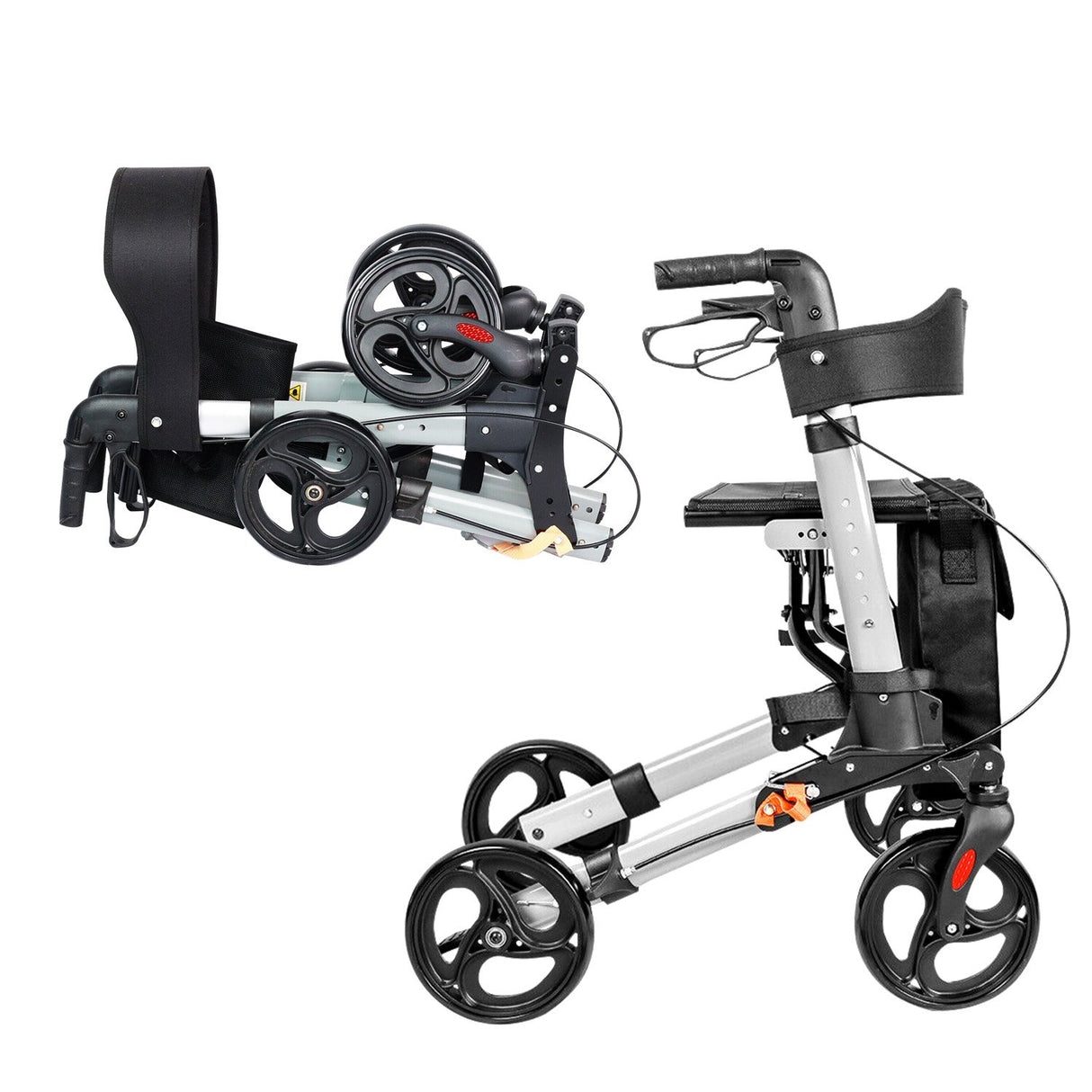 Orthonica Folding Rollator Walker