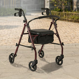 Orthonica Foldable Steel Frame Rollator 4-Wheel Walker - Extra Image