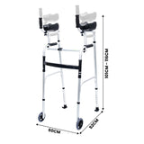 Orthonica Aluminium Forearm Walker Walking Mobility Aid - Front View