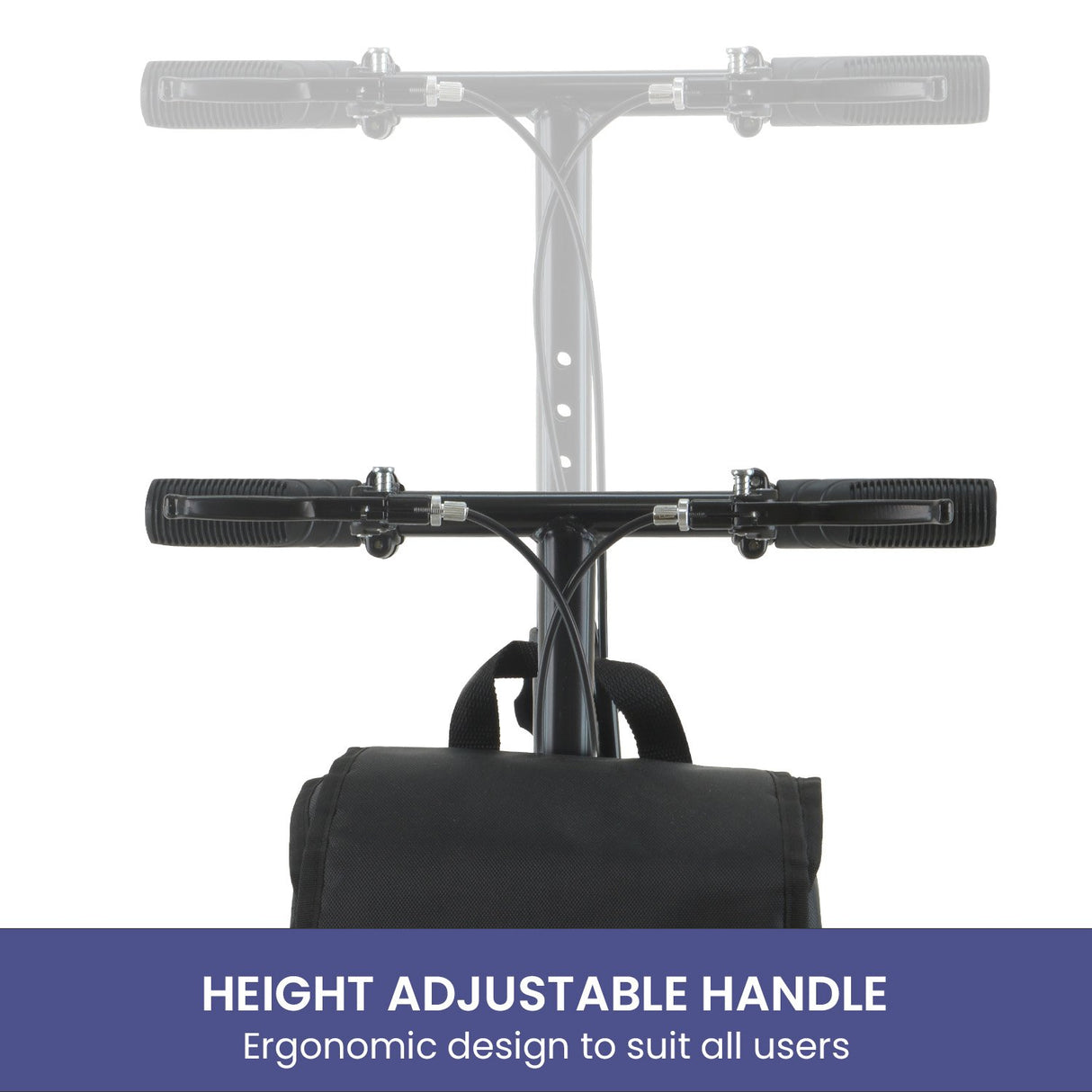 Orthonica Foldable Steel Mobility Knee Scooter Walker