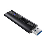 SanDisk 128GB Extreme PRO USB 3.2 Solid State Flash Drive (SDCZ880-128G) - Top-Down View