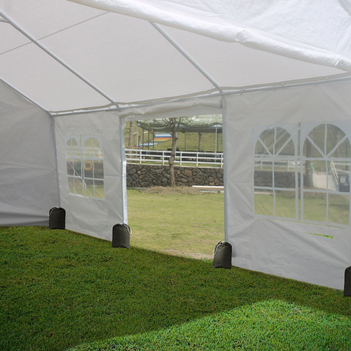 12m x 6m Wallaroo outdoor event marquee carport tent