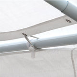4x8 Outdoor Event Marquee - White - Front View