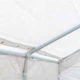 4x8 Outdoor Event Marquee - White - Side View