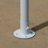 4x8 Outdoor Event Marquee - White - Top-Down View
