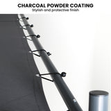 Wallaroo 3x3m Butterfly Steel Gazebo - Charcoal - Extra Image