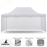 Gazebo Tent Marquee 3x4.5m PopUp Outdoor Wallaroo White - Extra Image