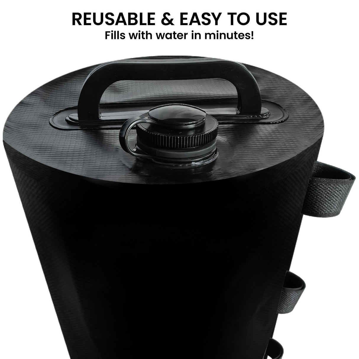 Wallaroo Gazebo Weight Bag Pods 4pcs in Black