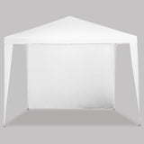 3x3m Wallaroo Outdoor Party Wedding Event Gazebo Tent - White - Low Angle