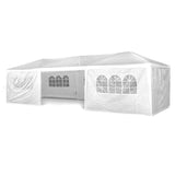 Wallaroo 4x8 Outdoor Event Marquee - White - Rear View