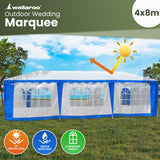 4x8 Outdoor Event Wedding Marquee Tent Blue - Extra Image