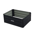 Wallaroo Garden Bed 80 x 60 x 30cm Galvanized Steel - Black - Extra Image