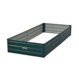 Wallaroo Garden Bed 210 x 90 x 30cm Galvanized Steel - Green - Extra Image
