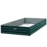 Wallaroo Garden Bed 240 x 120 x 30cm Galvanized Steel - Green - Extra Image