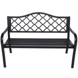 Wallaroo Steel Outdoor Garden Bench - Elegant - Extra Image