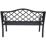 Wallaroo Steel Outdoor Garden Bench - Elegant - Extra Image