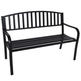 Wallaroo Steel Outdoor Garden Bench - Classic - Extra Image