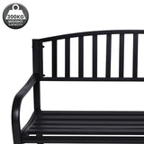 Wallaroo Steel Outdoor Garden Bench - Classic - Extra Image