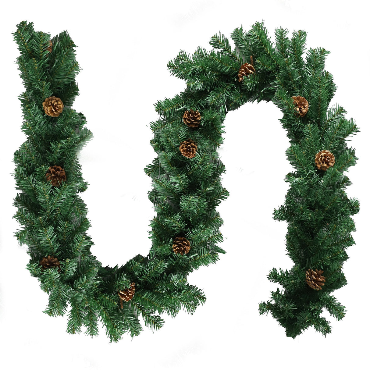 Christabelle Yuletide Glow Prelit Christmas Garland - 274cm