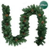 Christabelle Yuletide Glow Prelit Christmas Garland - 274cm