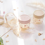 Grosmimi PPSU Baby Food Jar Set-CHERRISH EDITION 150ml - Side View