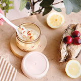 Grosmimi PPSU Baby Food Jar Set-CHERRISH EDITION 150ml - Top-Down View