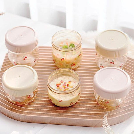 Grosmimi PPSU Baby Food Jar Set-CHERRISH EDITION 150ml-1954803141899849733