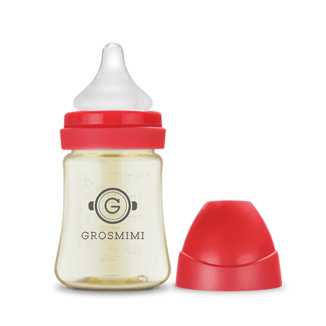 Grosmimi PPSU Feeding Bottle 200ml (Newborn) Pink-1954803143862784000
