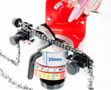 Chainsaw Chain Sharpener Electric Alloy Chain Saw Grinder Bench Tool - Side View
