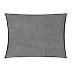 Wallaroo 280GSM Outdoor Sun Shade Sail Canopy Grey - 4m x 6m