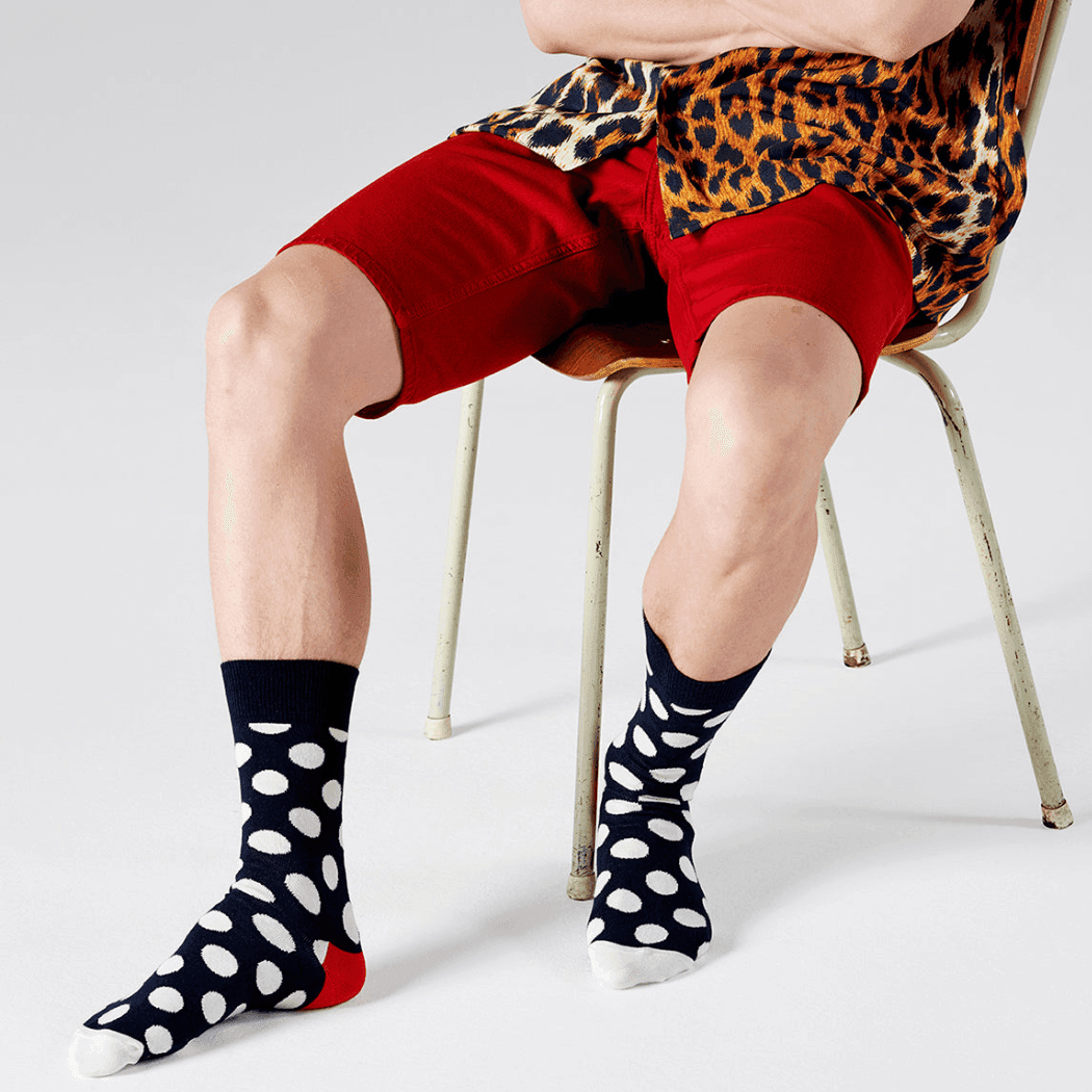 Happy Socks adult Big Dot Sock Size 36-40-2006733445501423617