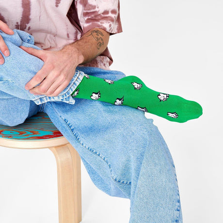 Happy Socks adult Dog Sock Size 41-46-1954803110136385537