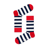 Happy Socks adult Stripe Sock Size 36-40 - Side View
