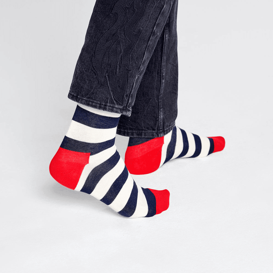 Happy Socks adult Stripe Sock Size 36-40-1954803109796646914