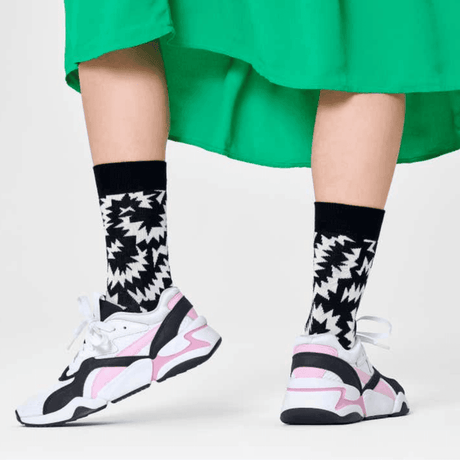 Happy Socks adult Zig Zag Sock Size 36-40-2006733444872278017