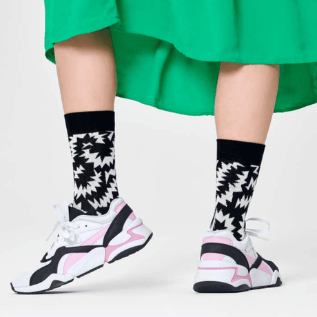 Happy Socks adult Zig Zag Sock Size 36-40-1954803109628874753