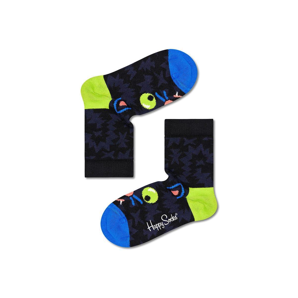 Happy Socks Kids Cat Sock Size 4-6Yrs-1954803110929108992