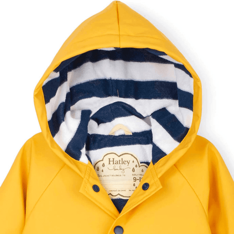 HATLEY Baby Raincoat | Yellow Size 9-12 Months-1954803035804930049