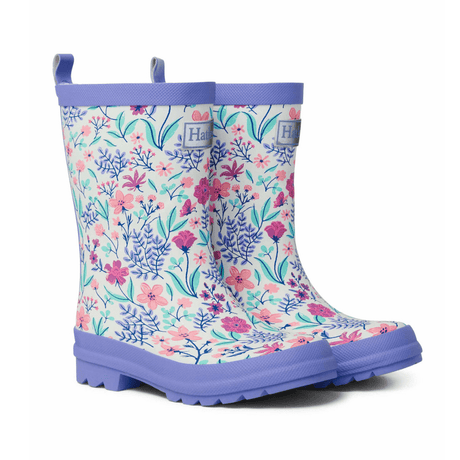 HATLEY Matte Kids Rain Boots | Wild Flowers size 4-1954803166767878144