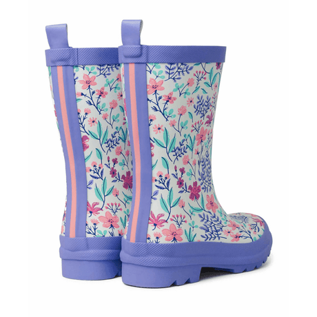 HATLEY Matte Kids Rain Boots | Wild Flowers size 4-1954803166767878146